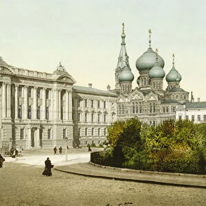 Palace of Justice and Church of St Panteleimon Monastery, Odessa, Russia, c1880s-c1890s