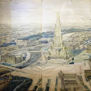 The Palace of the Soviets, 1944