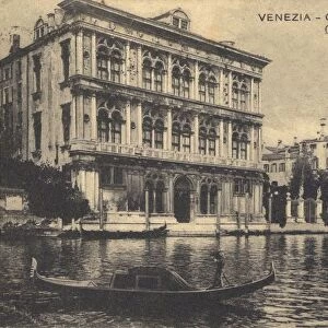 Palazzo Vendramin Calergi in Venice, 1880s