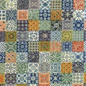 Panel (Furnishing Fabric), Europe, 19th century. Creator: Unknown