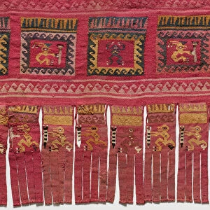 Panel, Peru, 1250/1470. Creator: Unknown