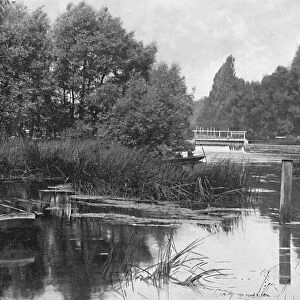Pangbourne Weir, c1896