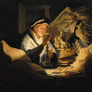 Rembrandt van Rijn Collection: Biblical themes in art