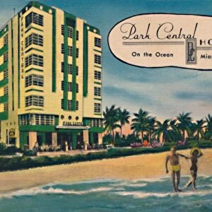 Park Central Hotel - On the Ocean, Miami Beach, c1940s