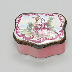 Patch Box, Bilston, c. 1785 / 1800. Creator: Unknown