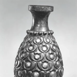 Pear-Shaped Vase, Iran, 8th century. Creator: Unknown