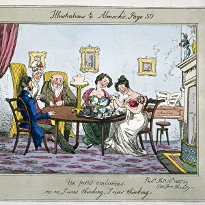 Un petit embarras, no, no. I was thinking, I was thinking, 1827. Artist: SW Fores