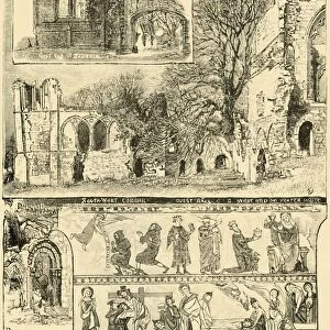 Picturesque Bits from Easby Abbey, 1898. Creator: Unknown