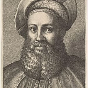 Pietro Aretino, 1640. Creator: Wenceslaus Hollar