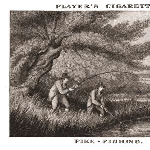 Pike-Fishing, (1924). Creator: Unknown