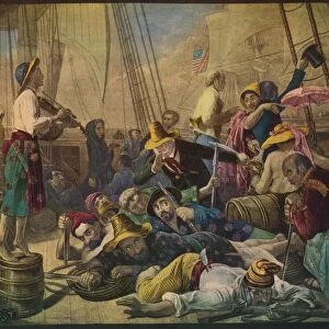 Pirates Decoying an American Ship, c1880