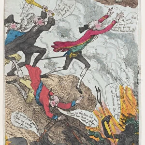 The Pitt Fall, January 1789. Creator: Frederick George Byron