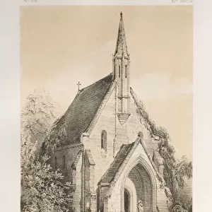 Pl. 22, Chapelle de Fontaine-Jean (Loiret), published 1860. Creator: Victor Petit (French