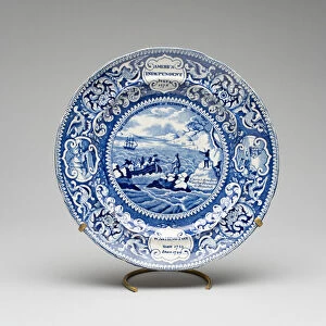 Plate, 1825 / 30. Creator: Enoch Wood & Sons