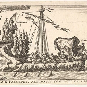 Plate 8: Polyphemus and Palemonius led by Ceres (Polifemo e Palemonio Argonauti condotti