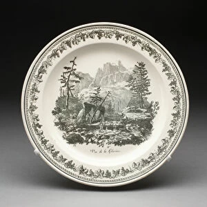 Plate, Creil, 1800 / 50. Creator: Creil Pottery