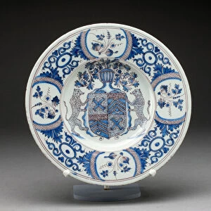 Plate, Marseille, Late 17th / early 18th century. Creator