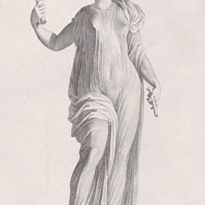 Plate XVII (17): A Muse. From "Museum Florentinum"