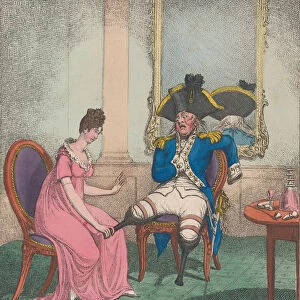 Platonic Love, May 30, 1807. May 30, 1807. Creator: Thomas Rowlandson