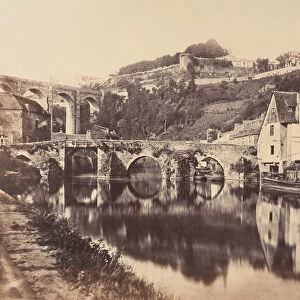 Port de Dinan, Brittany, 1856. Creator: WA Mansell