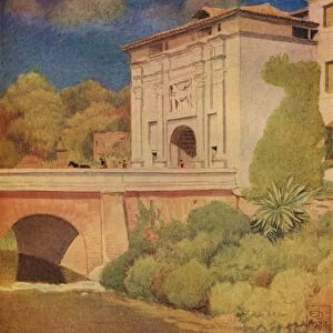 Porta Cavour, Treviso, 1934, (1936). Creator: Joseph Edward Southall