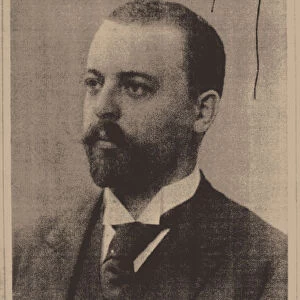 Portrait of the architect Fyodor Osipovich Schechtel (1859-1926), 1890s