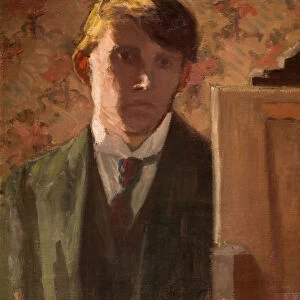 Portrait of the Artist, 1906. Creator: Spencer Gore