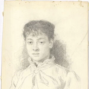 Portrait of the artist Maria Yakunchikova (1870-1902)
