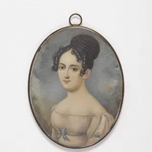 Portrait of Clara Wieck-Schumann (1819-1896), c. 1830