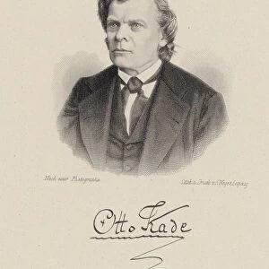 Portrait of the Composer Otto Kade (1819-1900). Creator: Weger, August (1823-1892)