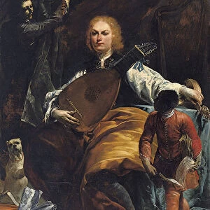 Portrait of Count Fulvio Grati. Artist: Crespi, Giuseppe Maria (1665-1747)