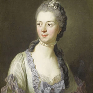 Portrait of Ekaterina Dmitrievna Golitsyna (1720?1761), nee Cantemir, 1764. Artist: Van Loo, Louis Michel (1707-1771)