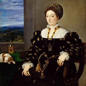 Portrait of Eleonora Gonzaga della Rovere (1493-1550), Duchess of Urbino, ca 1538