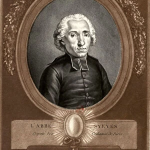 Portrait of Emmanuel Joseph Sieyes (1748-1836)