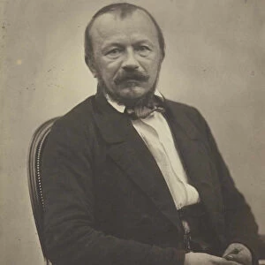 Portrait of Gerard de Nerval (1808-1855), 1854. Creator: Tournachon, Adrien (1825-1903)
