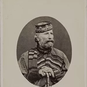 Portrait of Giuseppe Garibaldi (1807-1882), 1882. Creator: Photo studio Alessandro Pavia