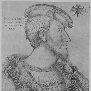 Portrait of the Holy Roman Emperor Charles V facing right, ca. 1520-1540. ca. 1520-1540. Creator: Anon