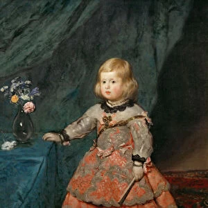 Portrait of the Infanta Margaret Theresa (1651-1673) in a pink Dress