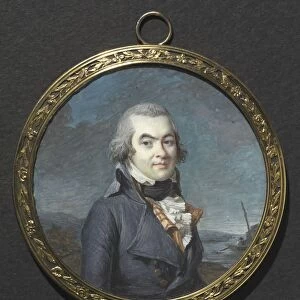 Portrait of a Man in a Landscape, c. 1795. Creator: Marie Gabrielle Capet (French, 1761-1818)