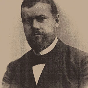 Portrait of Max Weber (1864?1920), 1894