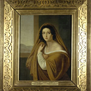Portrait of Princess Yevdokia (Avdotya) Ivanovna Golitsyna, nee Izmaylova (1794-1890), 1810s. Artist: Yegorov, Alexei Yegorovich (1776-1851)