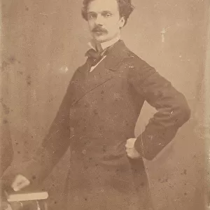 Portrait of the singer and composer Joseph Tagliafico (1821-1900). Creator: Anonymous