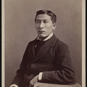 Portrait of Tichkematse (1857-1932), 1880. Creator: George W. Davis