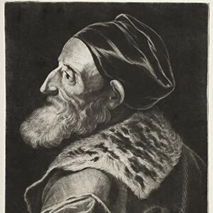 Portrait of Titian, 1661. Creator: Jan Thomas (Flemish, 1617-1678)