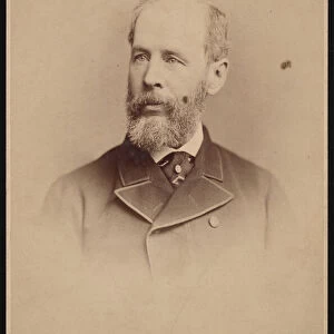 Portrait of Unidentified Man, October 1876. Creator: Frederick Gutekunst