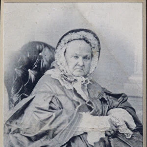 Portrait of Varvara Petrovna Turgeneva (1787-1850), nee Lutovinova, Mid of the 19th cen