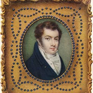 Portrait of Washington Irving, c1820. Artist: William Foy