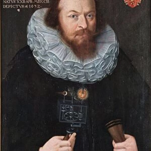 Portrait of Wilhelm Schickard (1592-1635), 1632. Creator: Anonymous