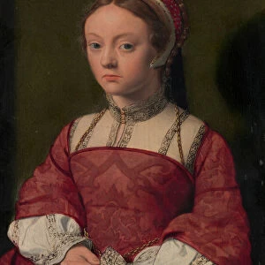 Portrait of a Young Woman. Creator: Netherlandish Painter (ca. 1535)