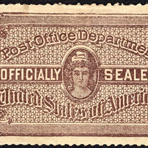 Post Office seal, 1889. Creator: National Bank Note Company
